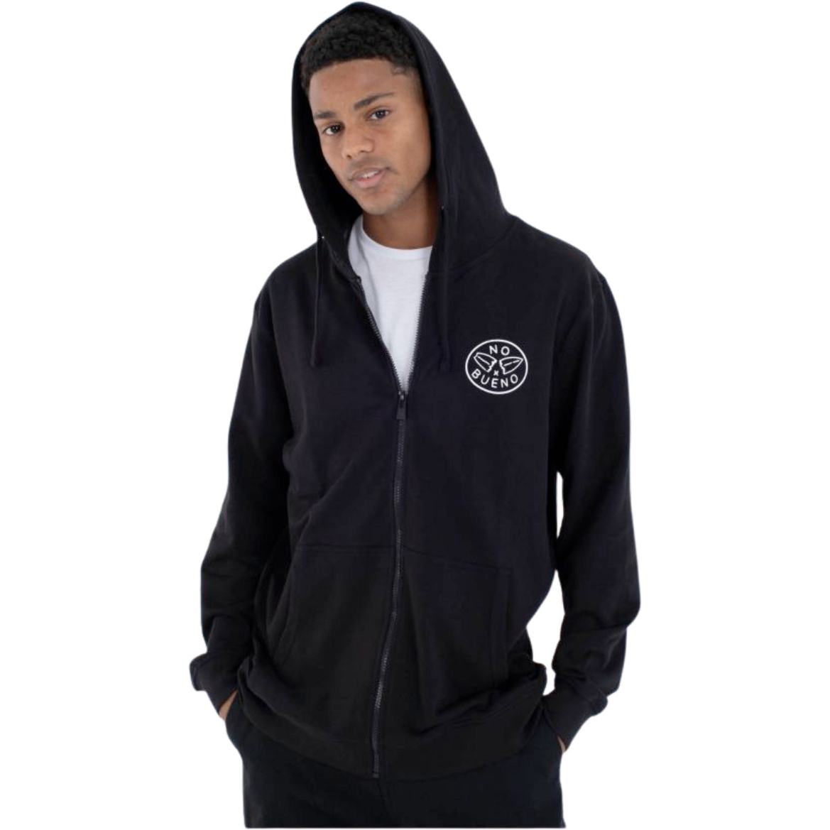 2026 Hurley Mens Sider Zip Hoodie MFTEU00045 - Black
